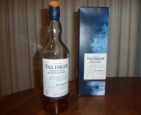 Talisker 57 degrees north whisky waffle